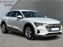 White Used 2020 Audi e-tron Advanced SUV | £23,862 (Fair price)