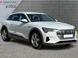 White Used 2020 Audi e-tron Advanced SUV | £24,393 (Fair price)