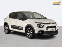 White Used 2022 Citroën C3 PureTech Hatchback | £11,195 (Fair price)