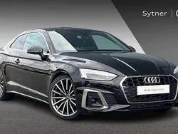 Black Used 2022 Audi A5 S-Line Coupe | £23,750 (Super price)