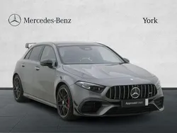 Grey Used 2024 Mercedes A45 AMG Hatchback | £51,195 (Fair price)