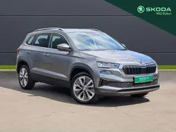 Graphite grey metallic Used 2024 Skoda Karoq SE L SUV | £21,295 (Fair price)