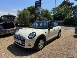 White with dark interior trim Used 2015 Mini Cooper Hatch Hatchback | £6,790 (Fair price)