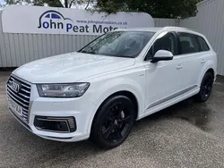 White Used 2017 Audi Q7 Advanced SUV | £21,999