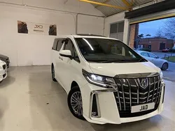 White Used 2022 Toyota Alphard MPV | £59,990
