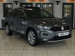 Grey Used 2018 VW T-Roc SEL SUV | £15,240 (Fair price)