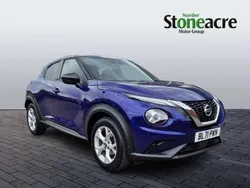 Blue Used 2021 Nissan Juke N-Connecta SUV | £11,995 (Fair price)