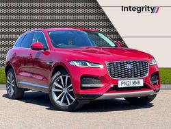 Red Used 2021 Jaguar F-Pace SE SUV | £30,365 (Fair price)