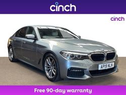 Blue Used 2019 BMW 520 M Sport Sedan | £19,999 (Good price)