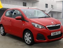 Red Used 2016 Peugeot 108 Active Hatchback | £5,495 (Fair price)