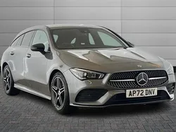 Mountain grey Used 2022 Mercedes CLA200 Executive Estate | £23,890 (Fair price)
