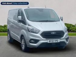 Silver Used 2021 Ford Transit Custom Limited Van | £18,959 (Super price)