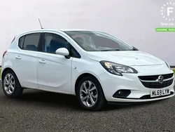 White Used 2019 Vauxhall Corsa Hatchback | £9,099 (Fair price)