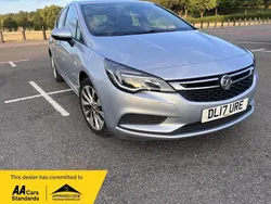 Silver Used 2017 Vauxhall Astra Design Edition Hatchback | £6,695 (Fair price)