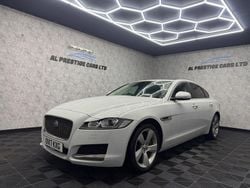 White Used 2017 Jaguar XF Portfolio Sedan | £11,999 (Fair price)
