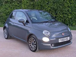 Grey Used 2019 Fiat 500 Club Hatchback | £6,345 (Fair price)