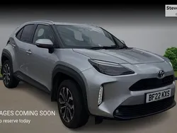 Silver Used 2022 Toyota Yaris Hybrid Design Hatchback | £18,056 (Expensive)