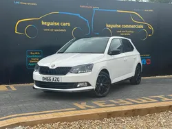 White Used 2017 Skoda Fabia Monte Carlo Hatchback | £9,290 (Fair price)