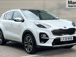 White Used 2020 Kia Sportage 4 SUV | £15,031 (Fair price)