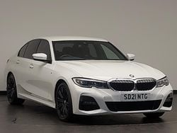 White Used 2021 BMW 320 M Sport Sedan | £23,898 (Fair price)