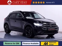 Black Used 2022 VW T-Roc R-line SUV | £25,350 (Fair price)