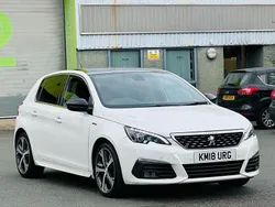 White Used 2018 Peugeot 308 GT-line Hatchback | £4,990 (Good price)