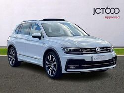 White Used 2017 VW Tiguan R-line SUV | £17,745 (Fair price)