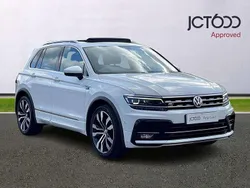 White Used 2017 VW Tiguan R-line SUV | £17,860 (Fair price)
