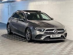 Grey Used 2019 Mercedes A180 AMG line Hatchback | £12,989 (Fair price)