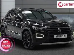 Black Used 2021 VW T-Roc Black Edition SUV | £17,750 (Fair price)