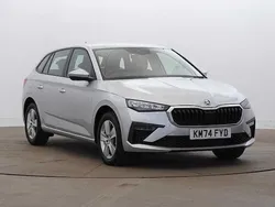 Brilliant silver metallic Used 2024 Skoda Scala SE Hatchback | £18,195