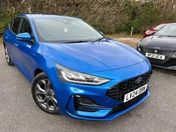 Blue Used 2024 Ford Focus ST-Line Hatchback | £19,500 (Fair price)