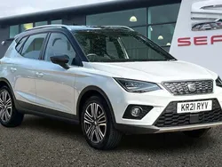 White Used 2021 Seat Arona XCELLENCE SUV | £13,677 (Fair price)