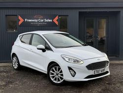 White Used 2018 Ford Fiesta Titanium Hatchback | £9,900 (Fair price)