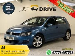 Blue Used 2015 VW Golf VII Match Hatchback | £8,995 (A bit pricey)