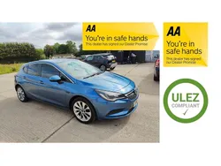 Blue Used 2016 Vauxhall Astra Design Edition Hatchback | £4,699 (Fair price)