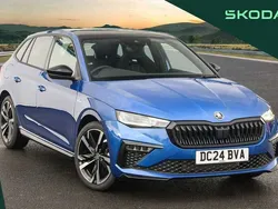 Blue Used 2024 Skoda Scala Monte Carlo Hatchback | £22,495 (Expensive)