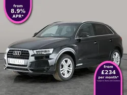 Black Used 2017 Audi Q3 S-Line SUV | £13,436 (Fair price)
