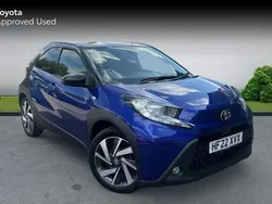 Blue Used 2022 Toyota Aygo Hatchback | £11,747 (Fair price)