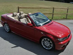 Red Used 2003 BMW 330 Cabriolet Sport Line Cabriolet | £14,990