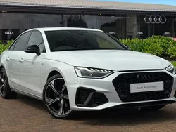 White Used 2024 Audi A4 Black Edition Sedan | £26,980 (Fair price)
