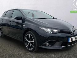 Black Used 2018 Toyota Auris Hybrid Design Hatchback | £14,299 (Fair price)