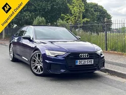 Blue Used 2021 Audi A6 Black Edition Sedan | £21,995 (Good price)