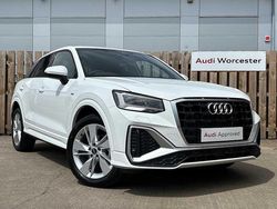 Arkona white Used 2025 Audi Q2 S-Line SUV | £30,990 (Expensive)