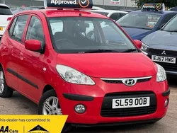 Red Used 2009 Hyundai i10 Comfort Hatchback | £3,975 (Fair price)