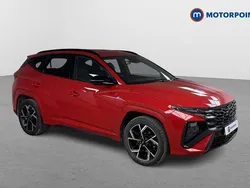 Red Used 2024 Hyundai Tucson N Line SUV | £23,099 (Fair price)