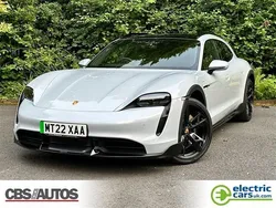 Silver Used 2022 Porsche Taycan Cross Turismo Sedan | £64,990