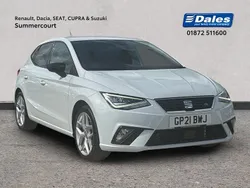 White Used 2021 Seat Ibiza FR Hatchback | £13,500 (A bit pricey)