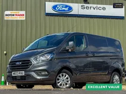 Grey Used 2023 Ford Transit Custom Limited Van | £21,994 (Super price)