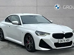 White Used 2025 BMW 220 M Sport Coupe | £34,995 (Fair price)